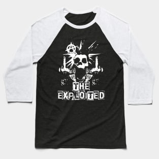 exploited skeleton punk Baseball T-Shirt